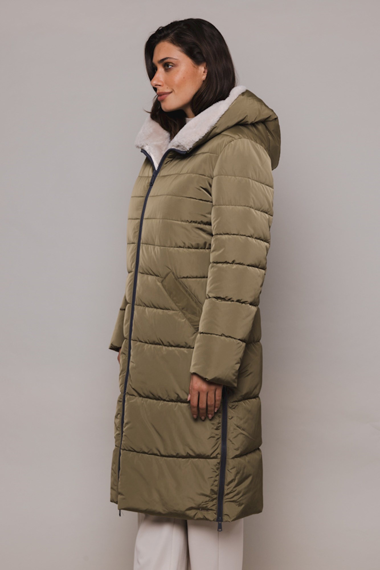 OVY Stand Collar Padded Coat XLサイズ - everestmotors.com