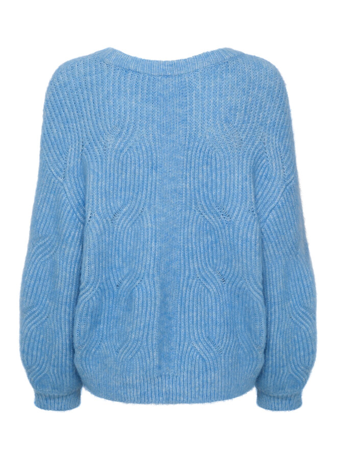 Arabella Pullover - Bonnie Blue Melange