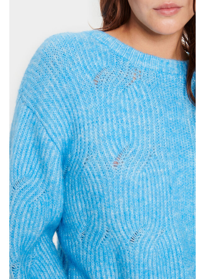 Arabella Pullover - Bonnie Blue Melange