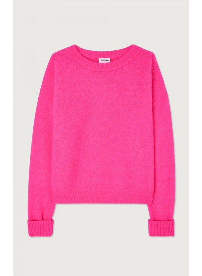 Vitow Pullover - Rose Fluo Chine