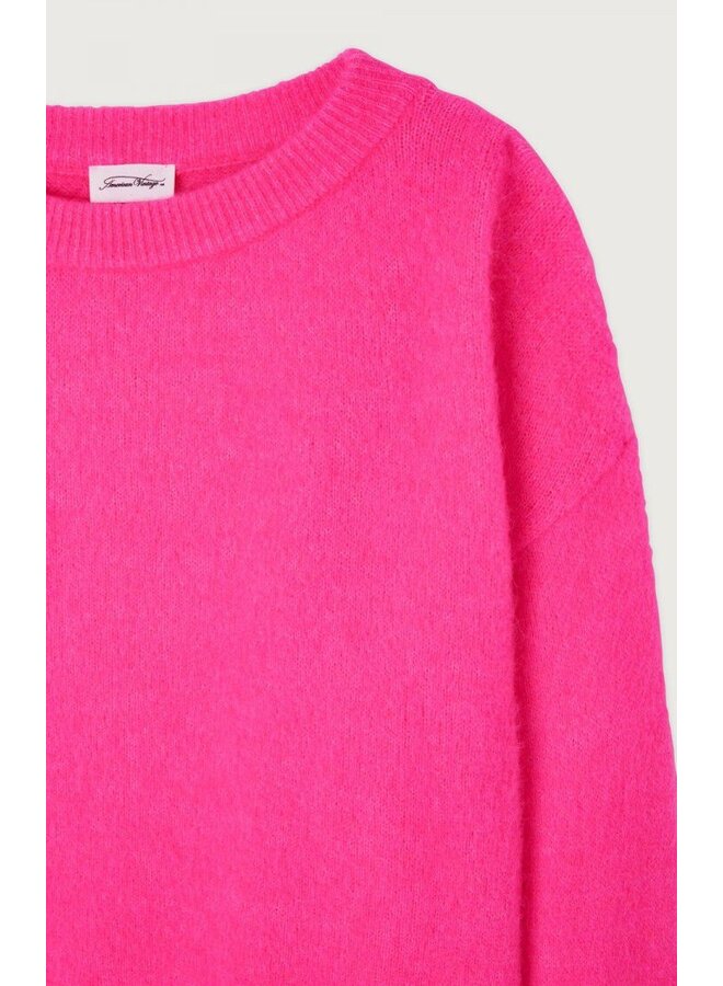 Vitow Pullover - Rose Fluo Chine