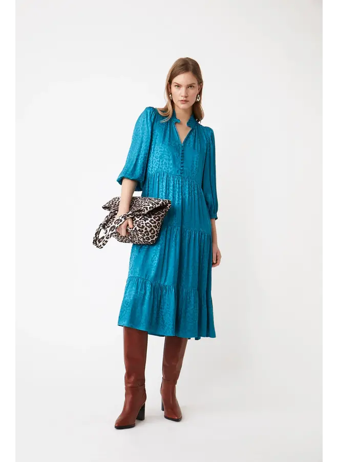 Cilya Dress - Blue Canard