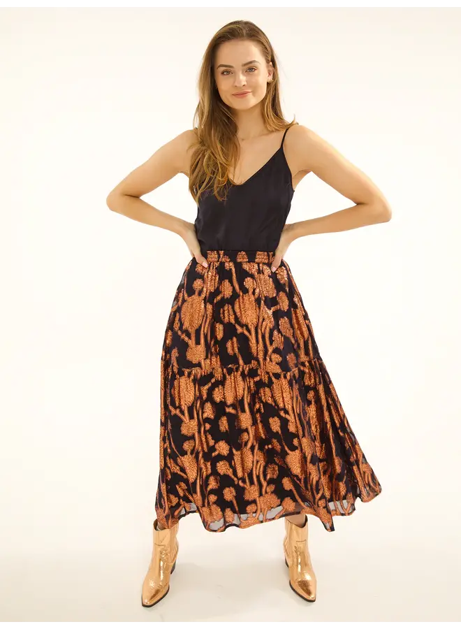 Leo Skirt - Midnight Blue