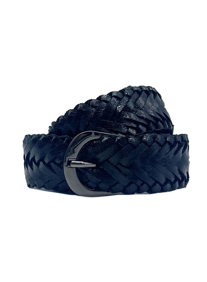 Rio Woven Belt - Black