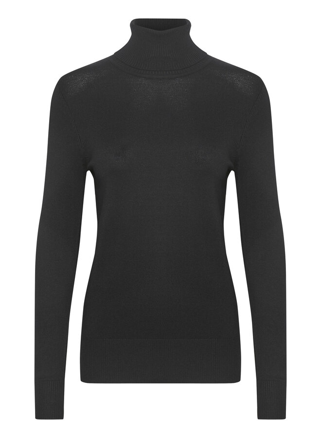 Mila Rollneck Pullover - Black