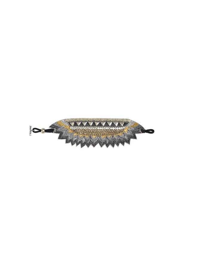 Maheswari Metal Bracelet  - Gun