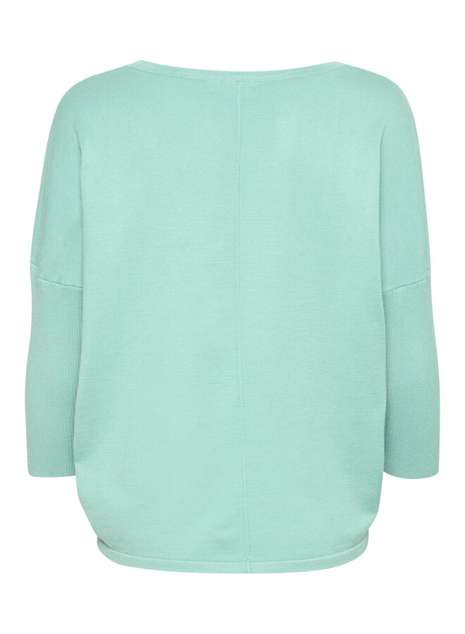Mila R-Neck Pullover - Limpet Shell