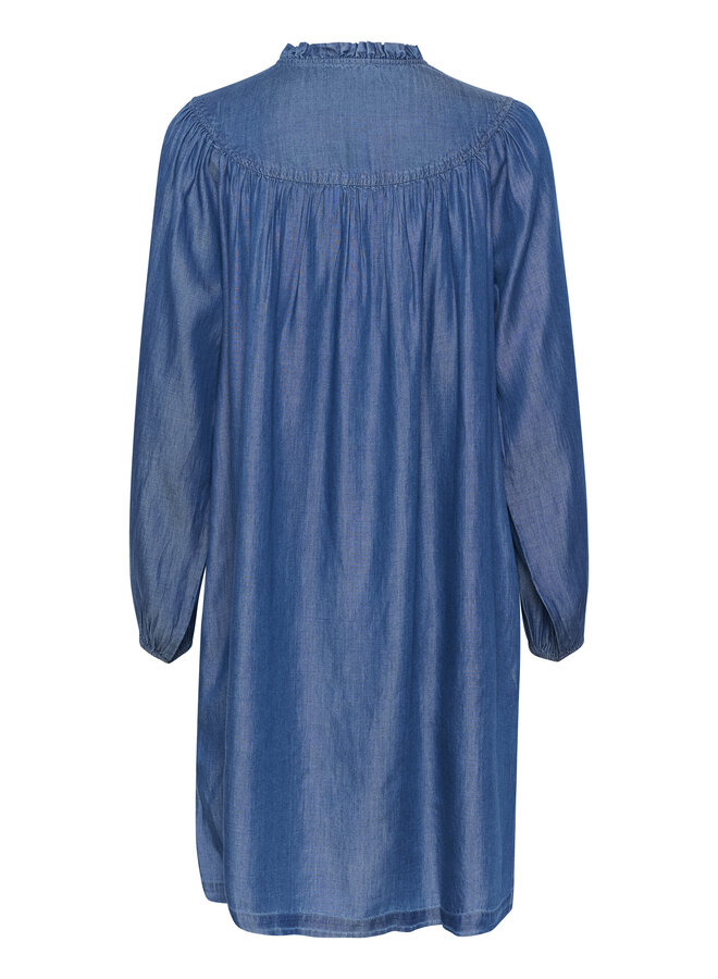 Chambra Dress - Dutch Blue