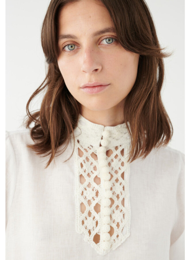 Trina Blouse - Natural White