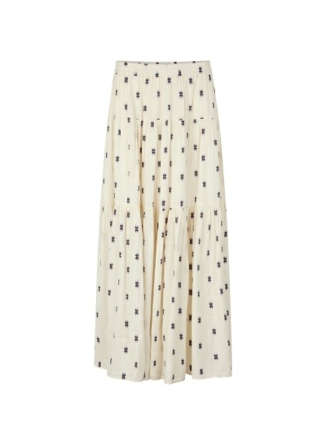 Sunset Maxi Skirt - Creme