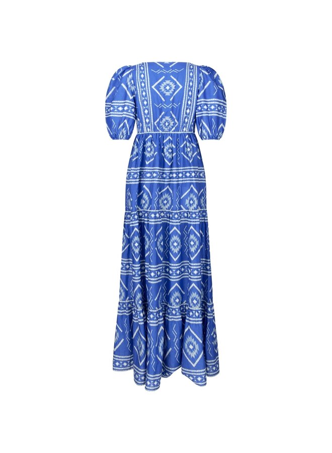 Gambo Maxi Dress SS - Blue