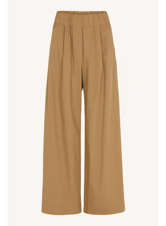 Benji Poplin Pant - Camel