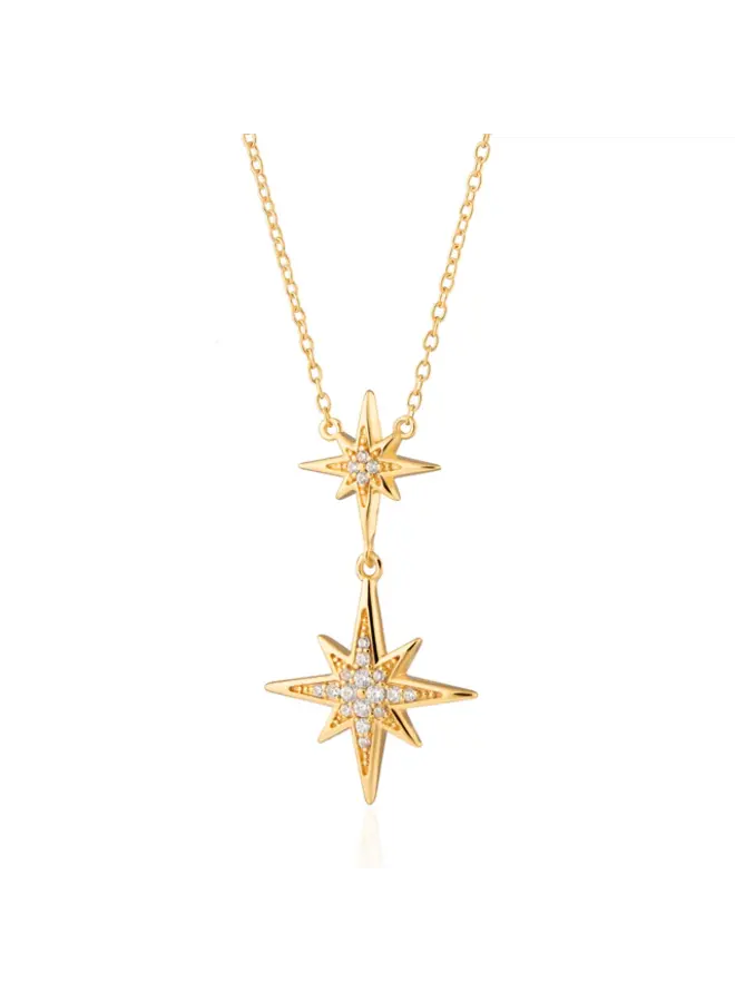 Hannah Martin Star Necklace - Gold