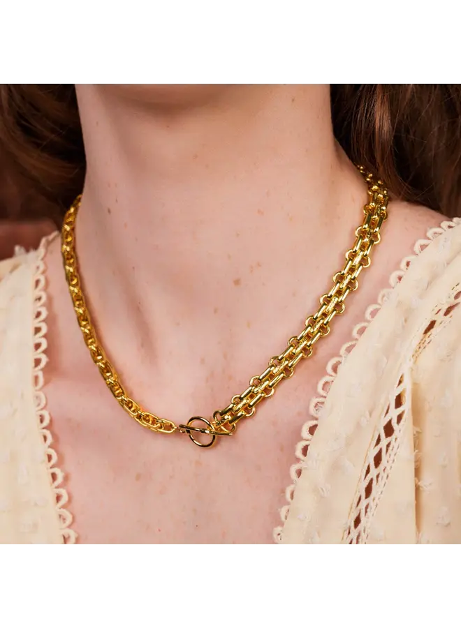 Saffron Chain Necklace - Gold