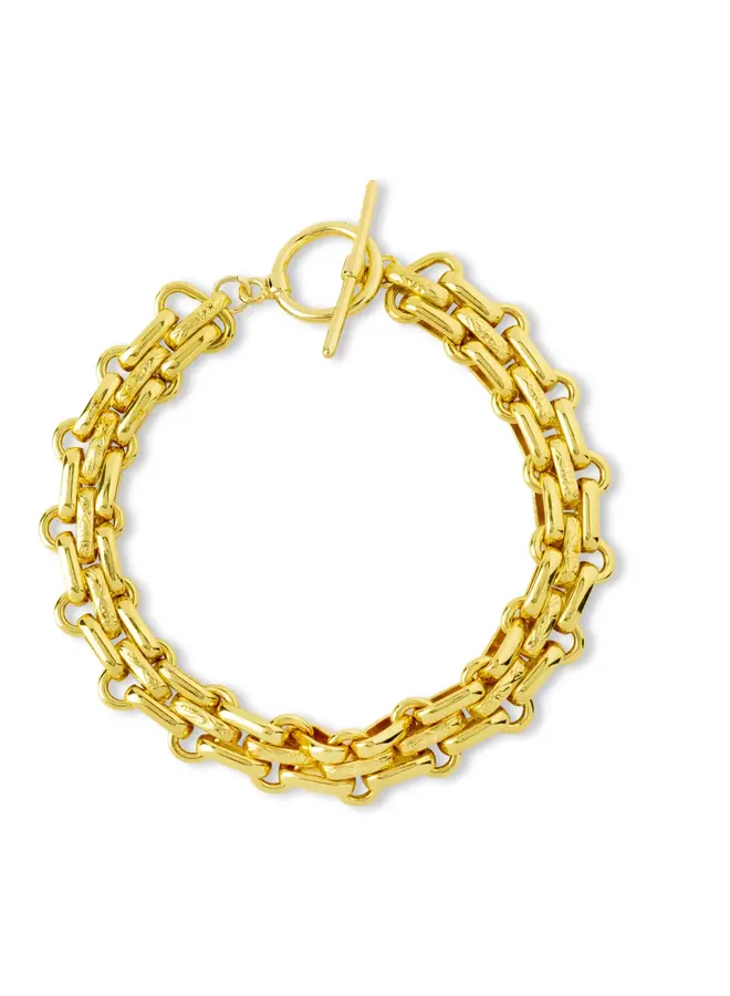 Saffron Chain Bracelet - Gold