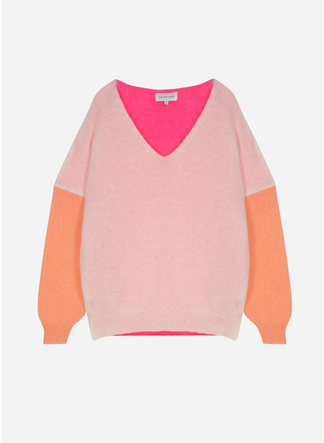 Blocky Jumper - Pink