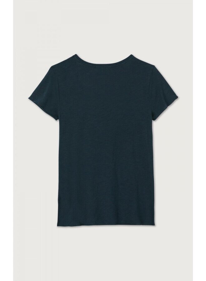 Jacksonville SS Scoop Neck Tee - Navy