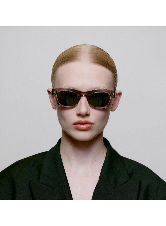 Lane Sunglasses - Grey Transparent