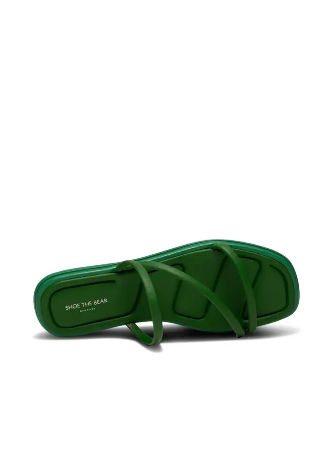 Selena Strap Sandal - Green