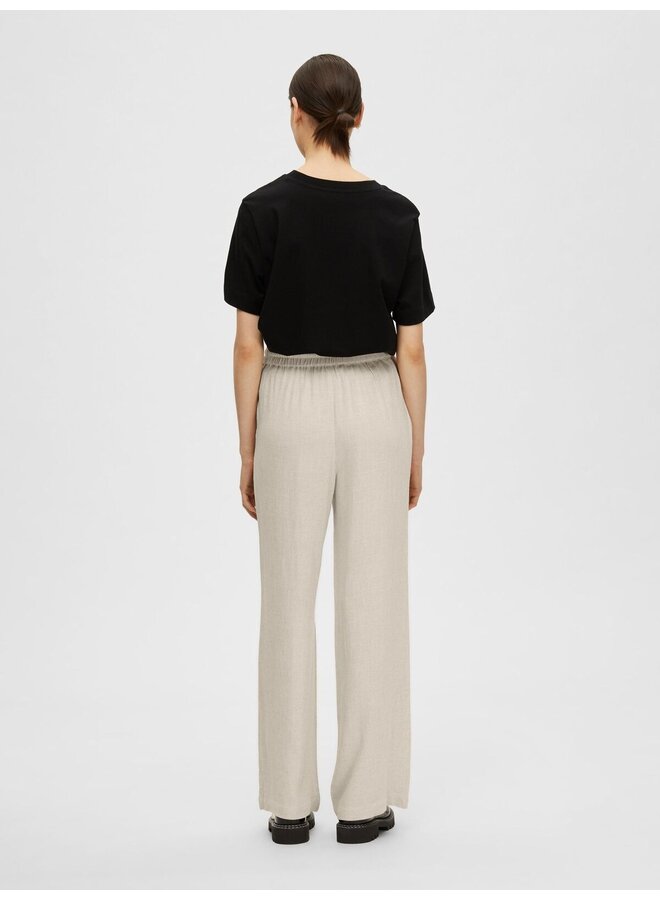 Viva-Gulia Linen Pant  - Sandshell