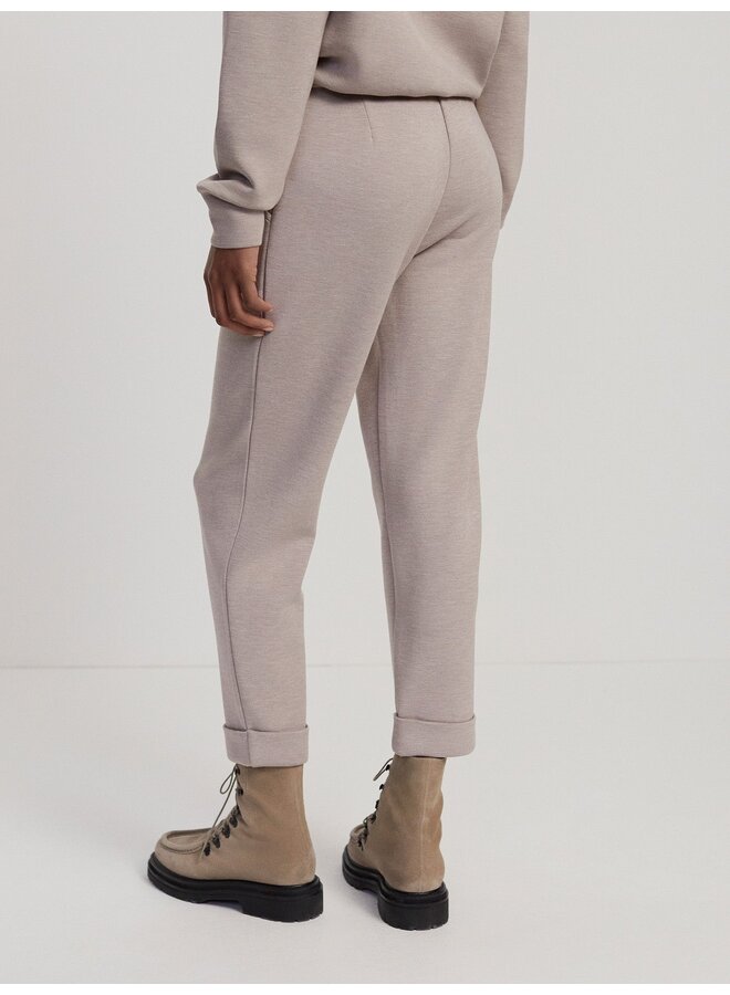 The Rolled Cuff Pant 25 - Taupe Marl