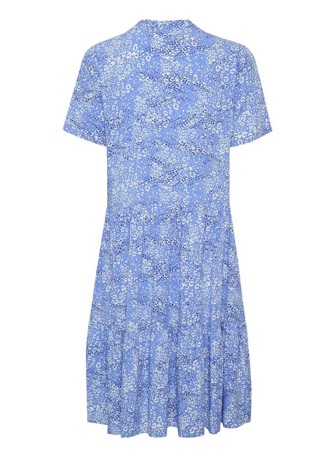 Eda SS Dress - Ultramarine Leo