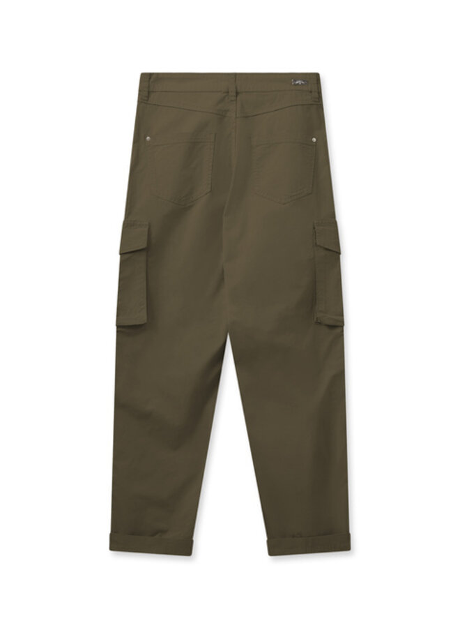 Adeline Rosita Cargo Pant - Burnt Olive