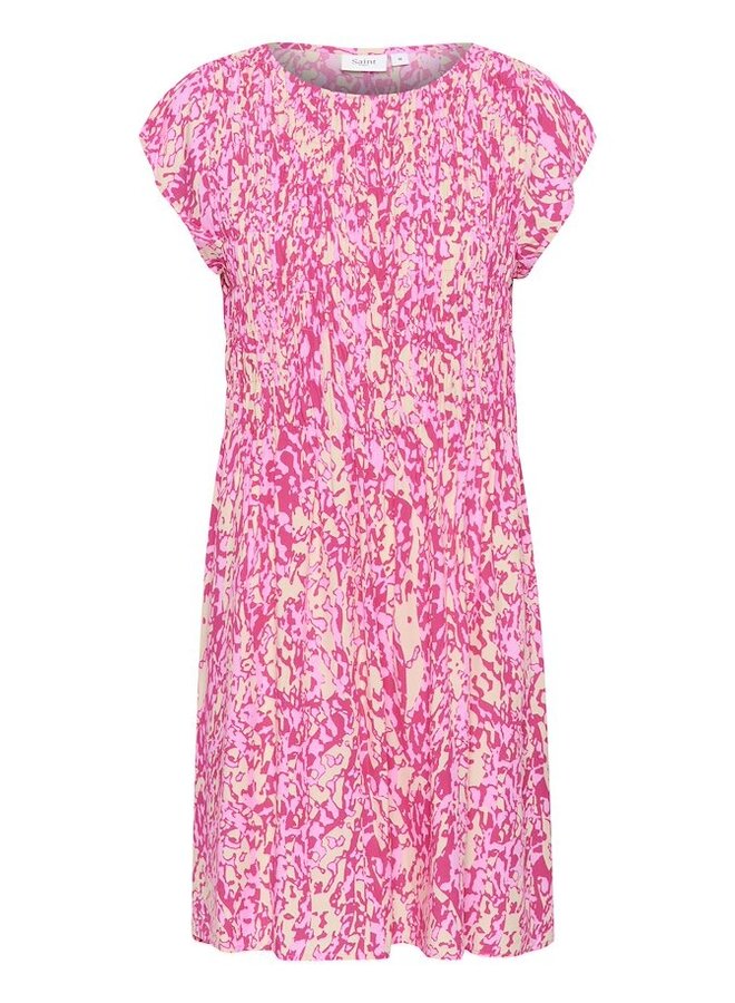 Gisla Dress - Pink Zèbre Art