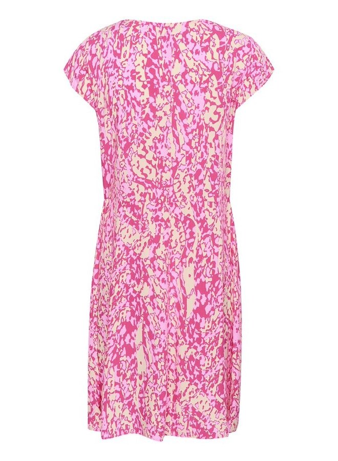 Gisla Dress - Pink Zèbre Art