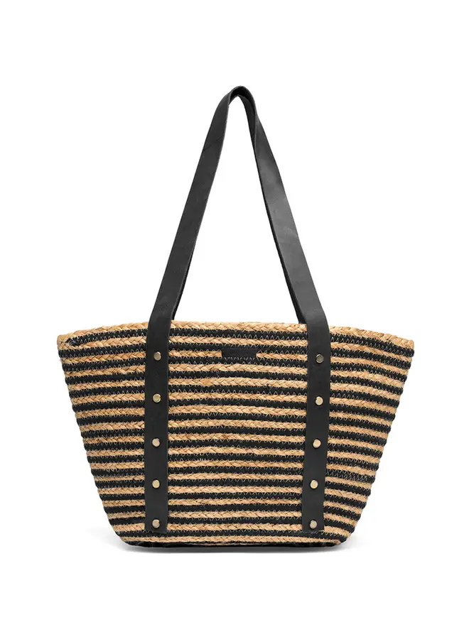 Summer Sounds Shopper Bag - Black/Nature