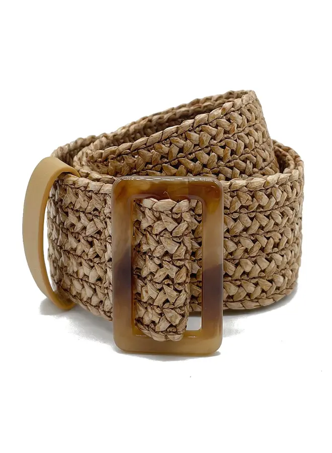 Mimi Woven Belt - Natural