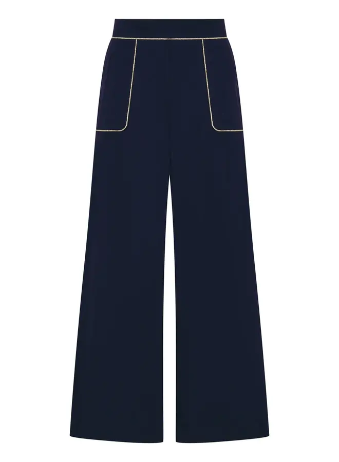 Clipper Trousers - Navy