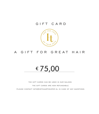 Hair Treatment Giftcard €75,-