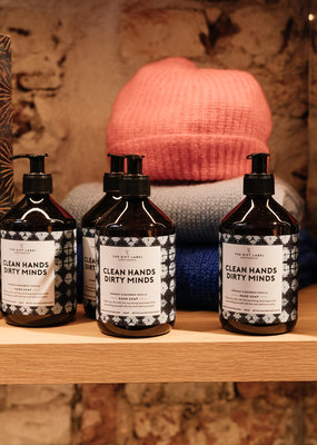 THE GIFT LABEL HAND SOAP CLEAN HANDS DIRTY MINDS