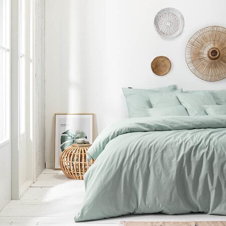 Dekbedovertrek Plain Percale - Jade