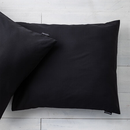 2-PACK: Kussenslopen Percale Katoen - Off Black