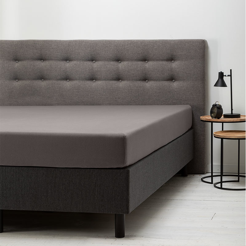 Fresh & Co Comfort Hoeslaken Jersey - Taupe 140 x 200 cm