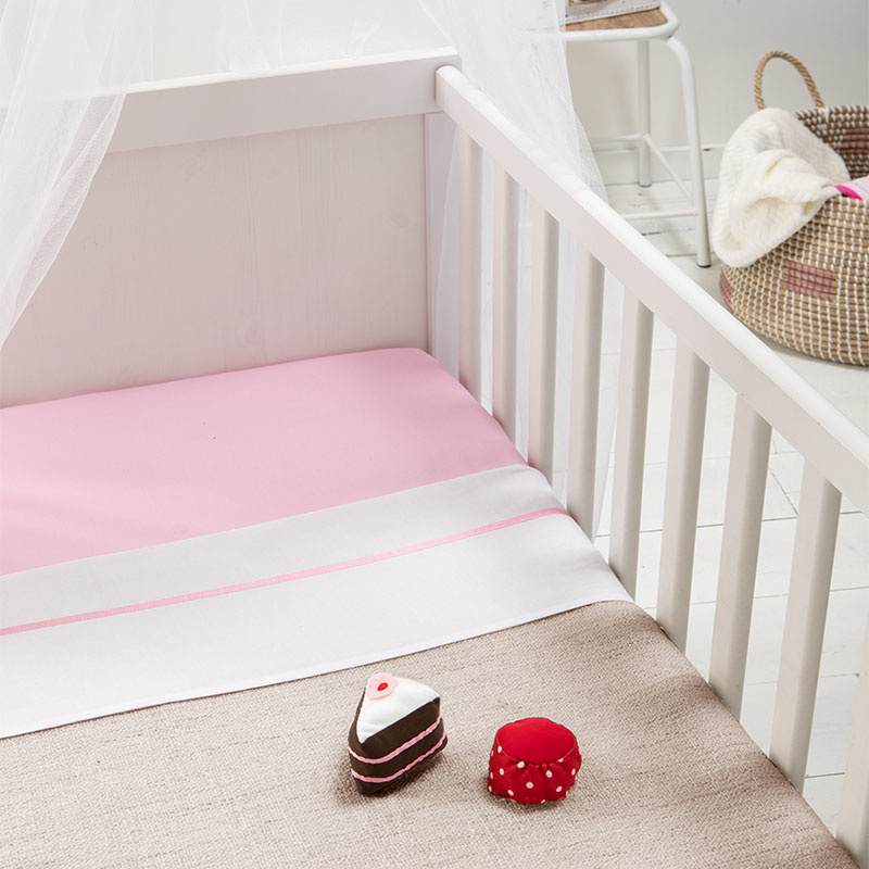 verkoelend Laken Kids Roze Maat 100x160 Dekbed-Discounter.nl