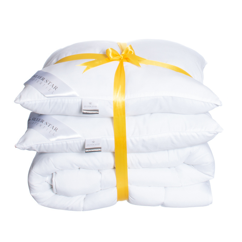Zomer Beddengoed pakket: 2 Hoofdkussens + Dekbed - 200 x 200 cm - Dekbed-Discounter.nl