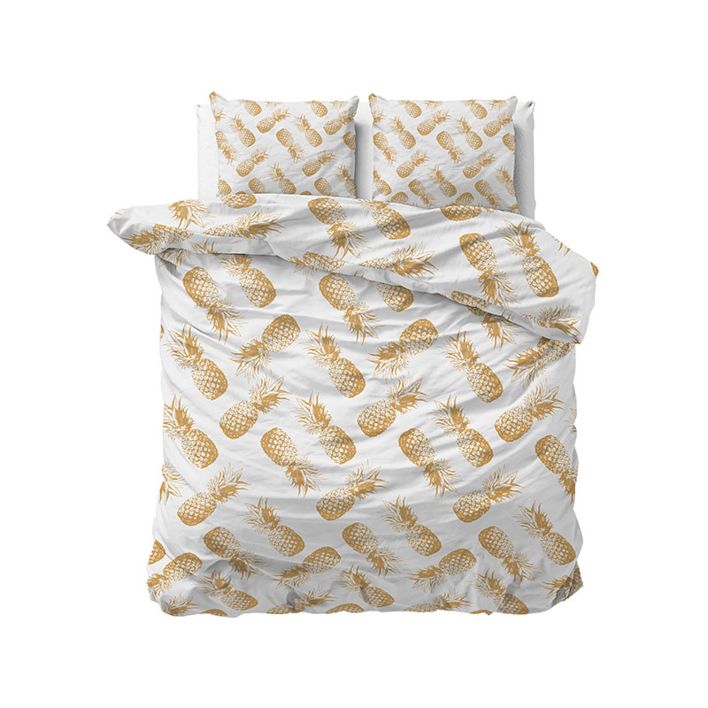 Sleeptime Elegance Thalia - Gold Dekbedovertrek Lits-jumeaux (240 x 220 cm + 2 kussenslopen)