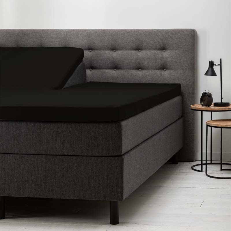 Splittopper Hoeslaken Katoen 200x210 cm Keuze Uit Meerdere Kleuren Fresh & Co Dekbed-Discounter.nl