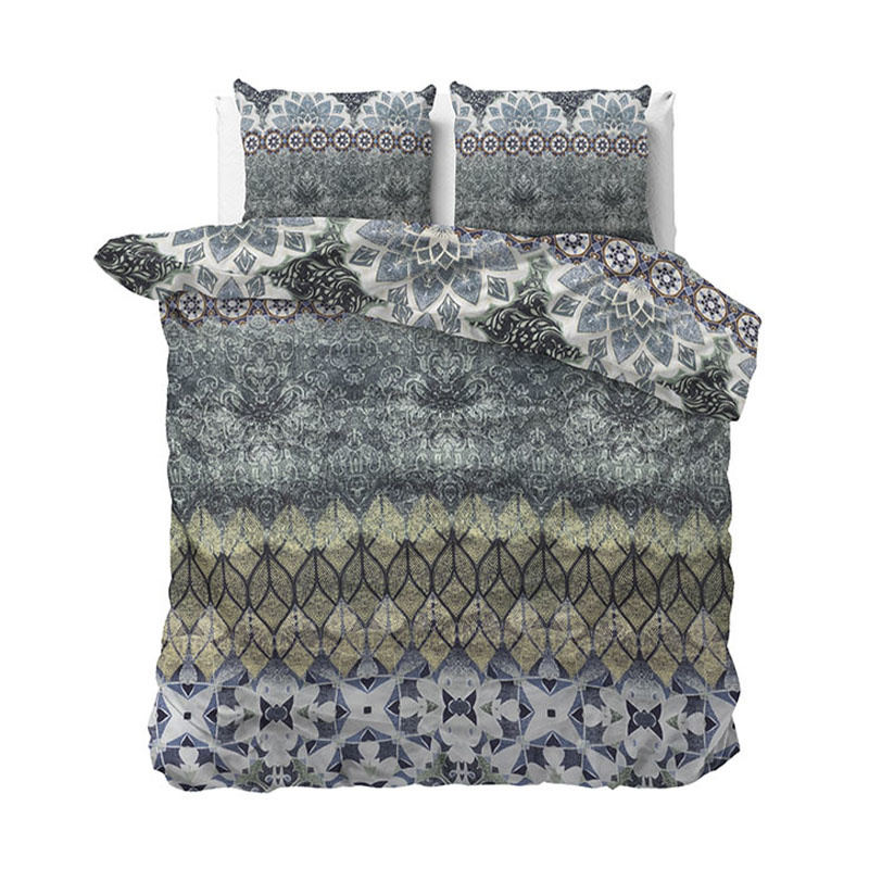 Sleeptime Elegance Dekbedovertrek Nowel - Blue Lits-jumeaux (240 x 220 cm + 2 kussenslopen)