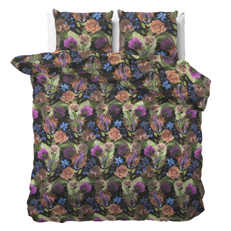 Sleeptime Elegance Flower Sleep Dekbedovertrek Lits-jumeaux (240 x 200/220 cm + 2 kussenslopen) Dekbedovertrek