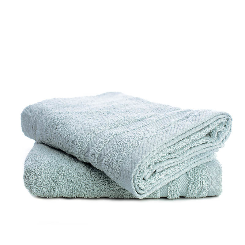 Fresh & Co 2-PACK: Handdoeken 50 x 100 cm Kleur: Ijsblauw