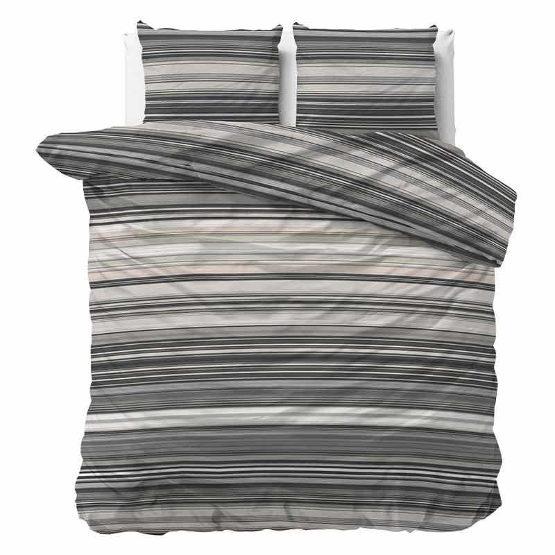 Sleeptime Elegance James Sand Dekbedovertrek Lits-jumeaux (240 x 200/220 cm + 2 kussenslopen)
