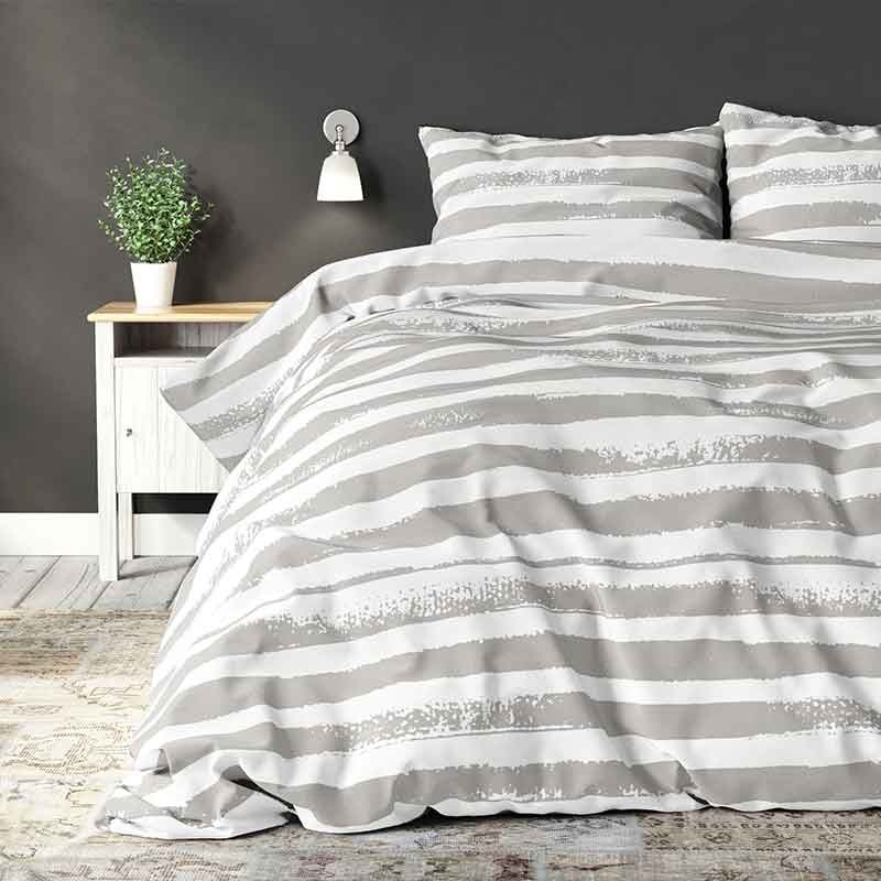 Keisha 2-persoons dekbedovertrekset 200x220cm wit