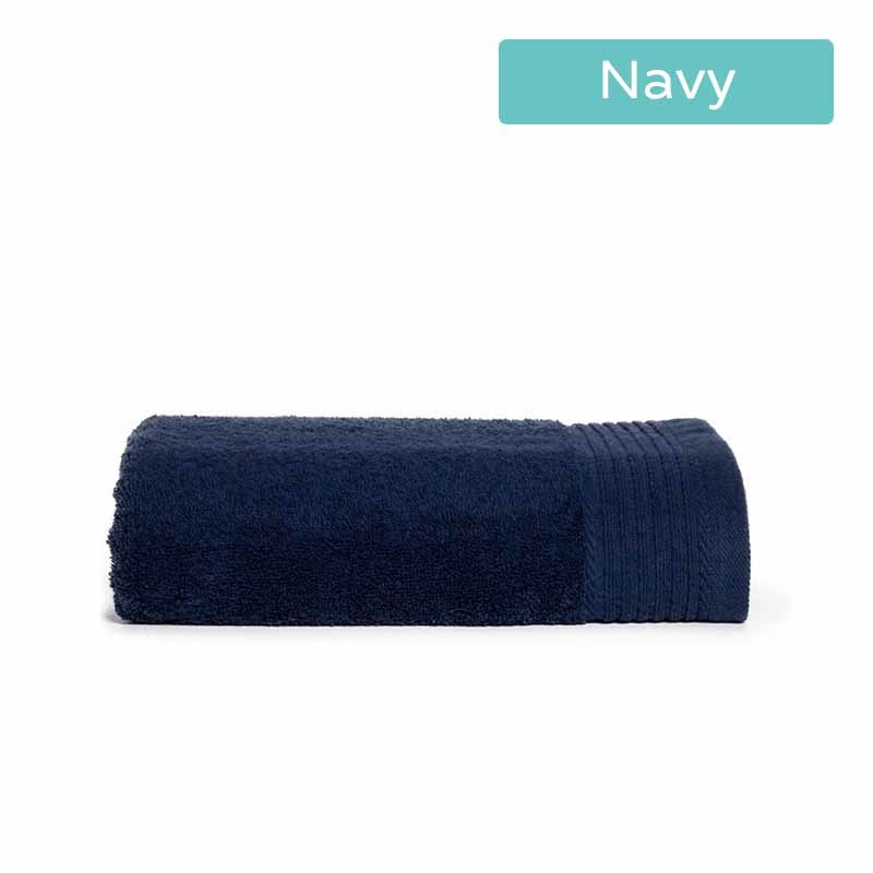 The One Towelling Handdoek Deluxe - 60 x 110 cm Kleur: Navy