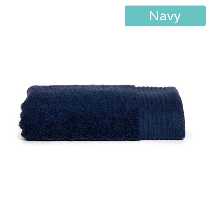 The One Towelling Handdoek Deluxe - 50 x 100 cm Kleur: Navy
