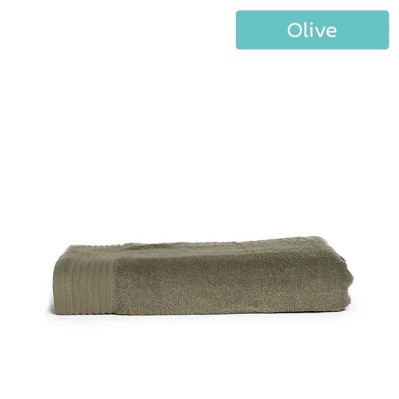 The One Towelling Badlaken Classic - 70 x 140 cm Kleur: Olive