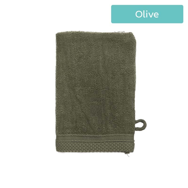 The One Towelling Washandje Ultra Deluxe Kleur: Olive